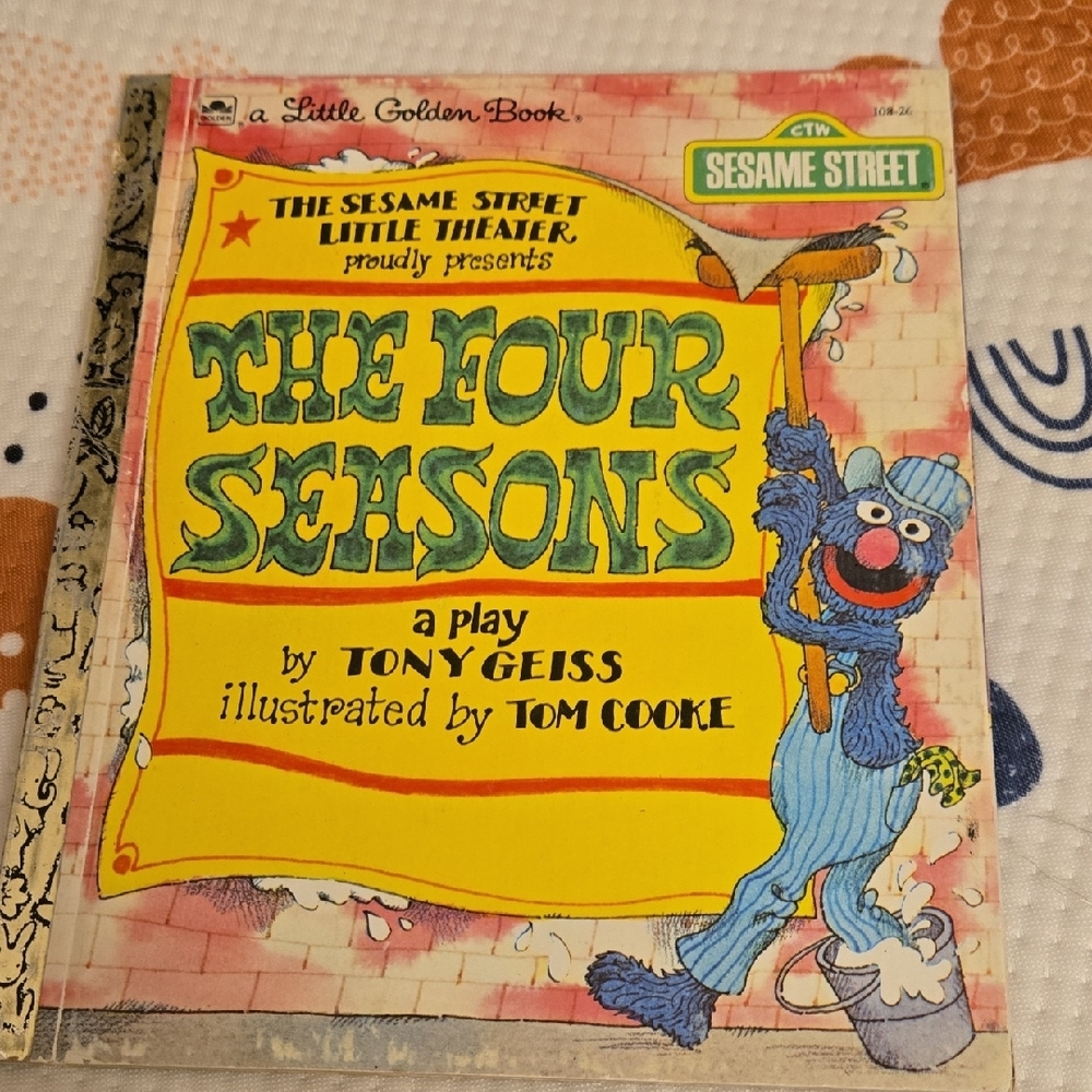 The Four Seasons SESAME STREET a Little Golden Book